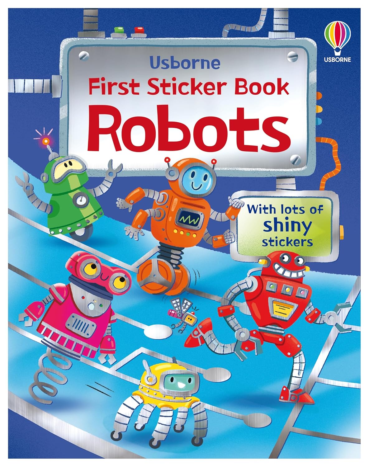First Sticker Books: Robots