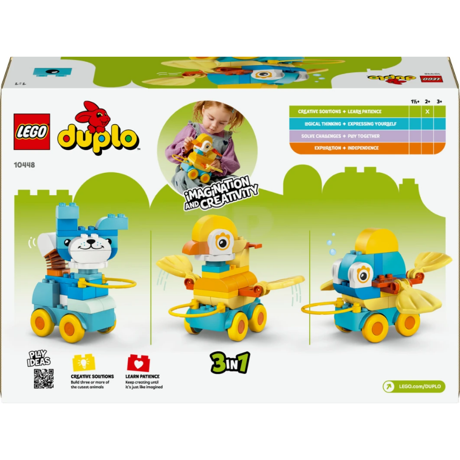 10448 3in1 Animals on Wheels