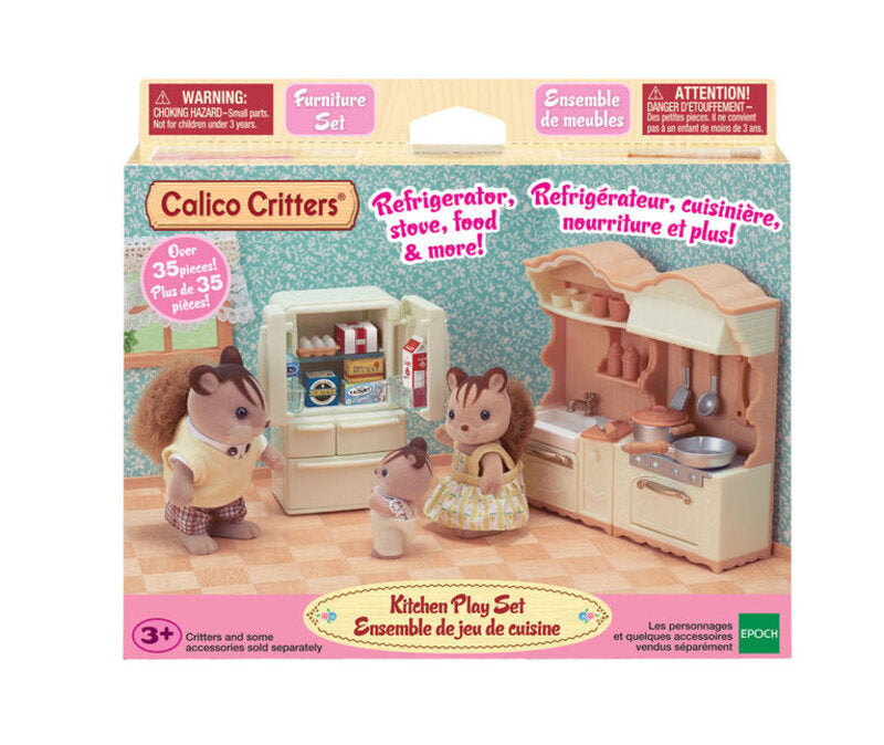 Calico Critters Kitchen and Fridge Play Set