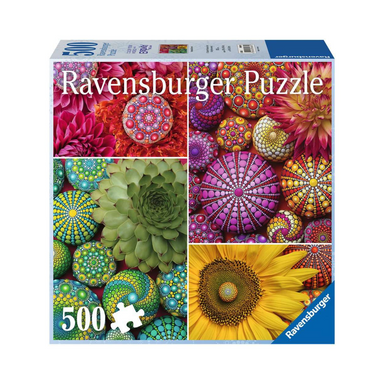 Elspeth McLean: Mandala Blooms 500pc Puzzle