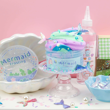 Mermaid Frosting Butter Slime