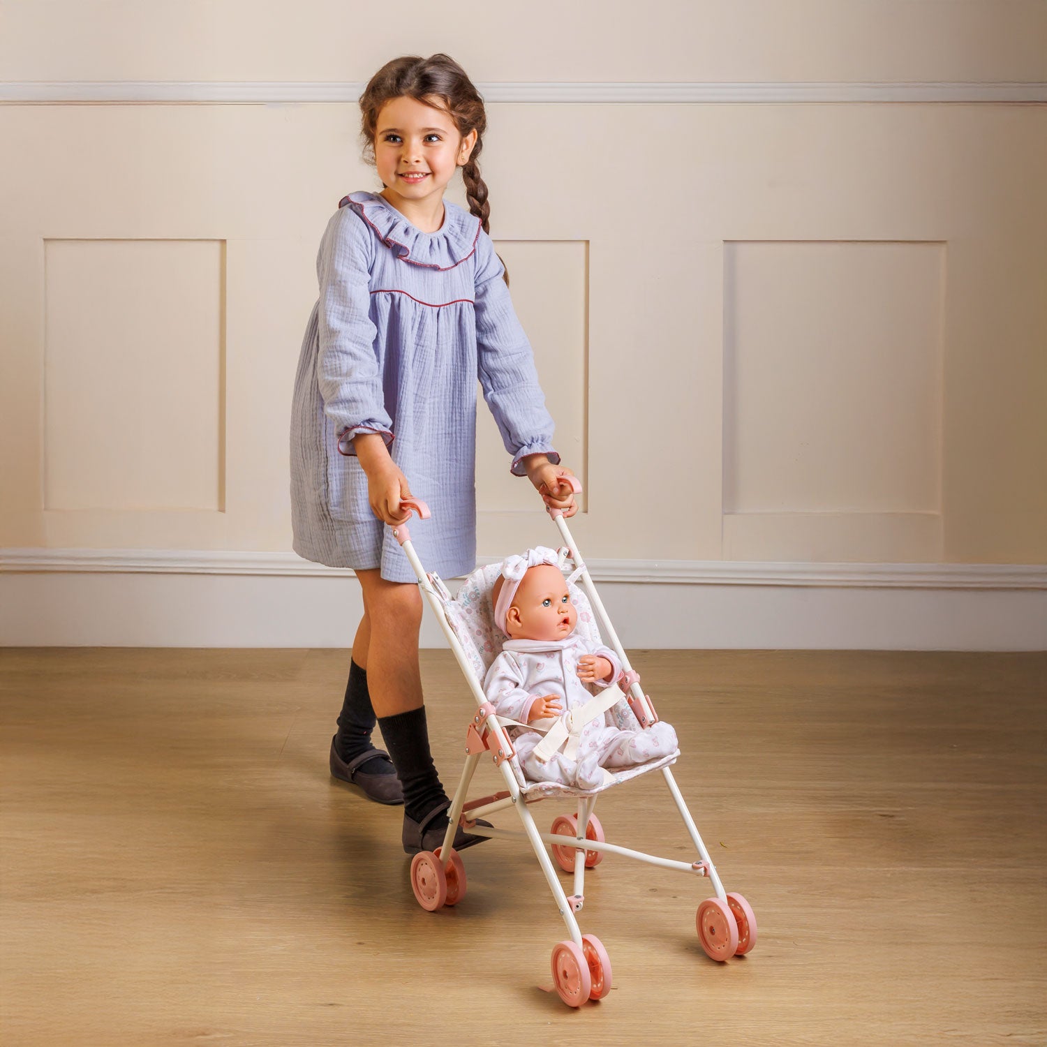 Bonbeb&eacute;&reg; Doll Umbrella Stroller Pink