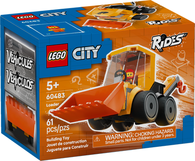 LEGO&reg; City Rides &ndash; Construction Loader Toy Building Set 60483