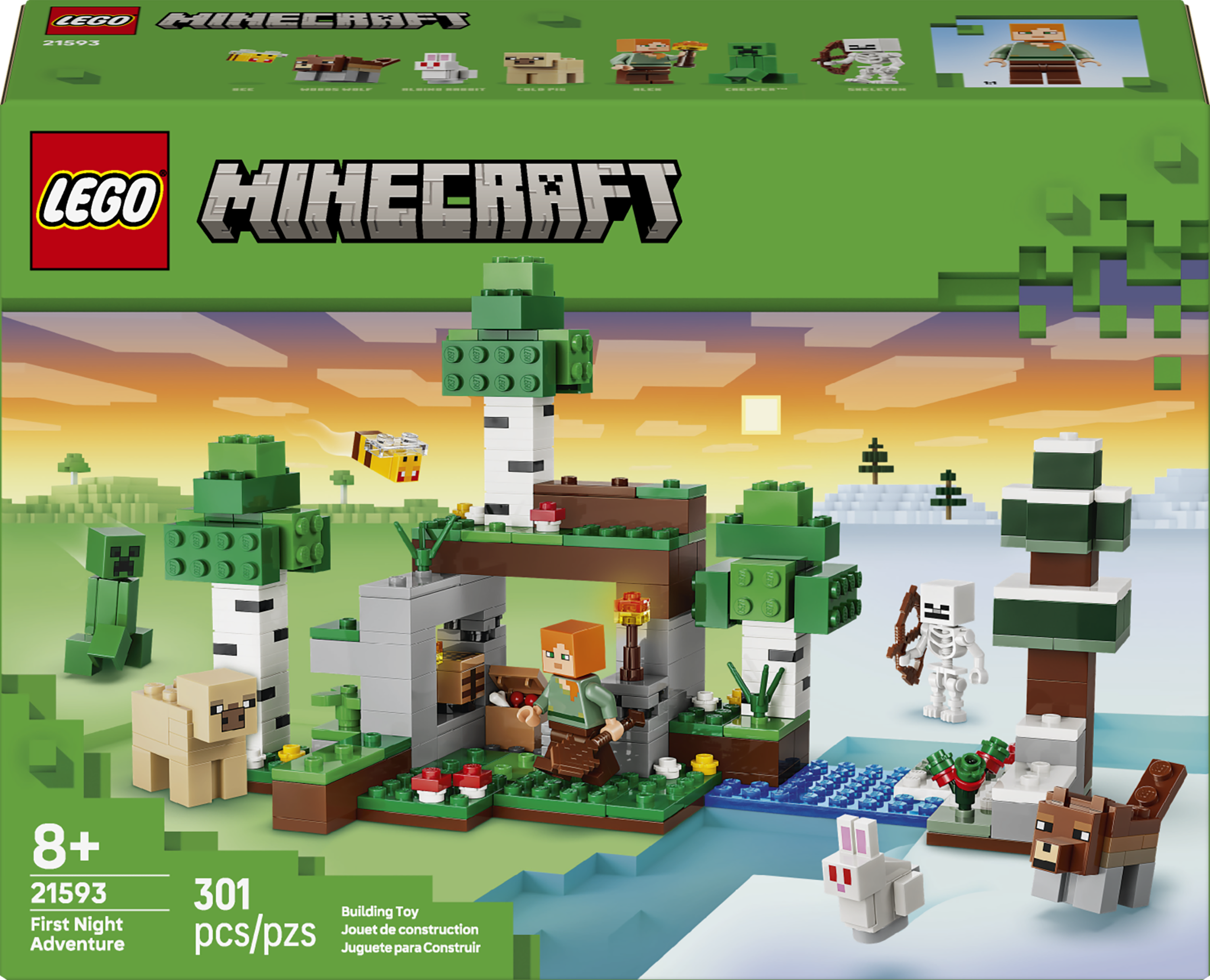 21593 LEGO&reg; Minecraft&reg; First Night Adventure