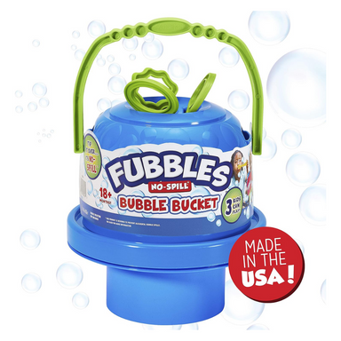 Fubbles Bubble No-Spill Big Bucket