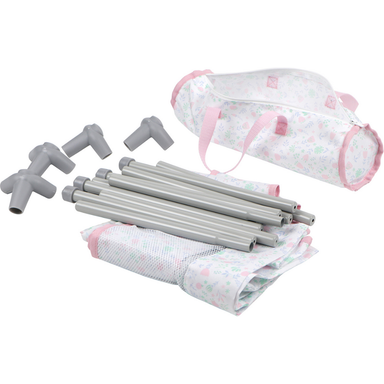 Berenguer Boutique Folding Doll Crib/Playpen with Travel Bag