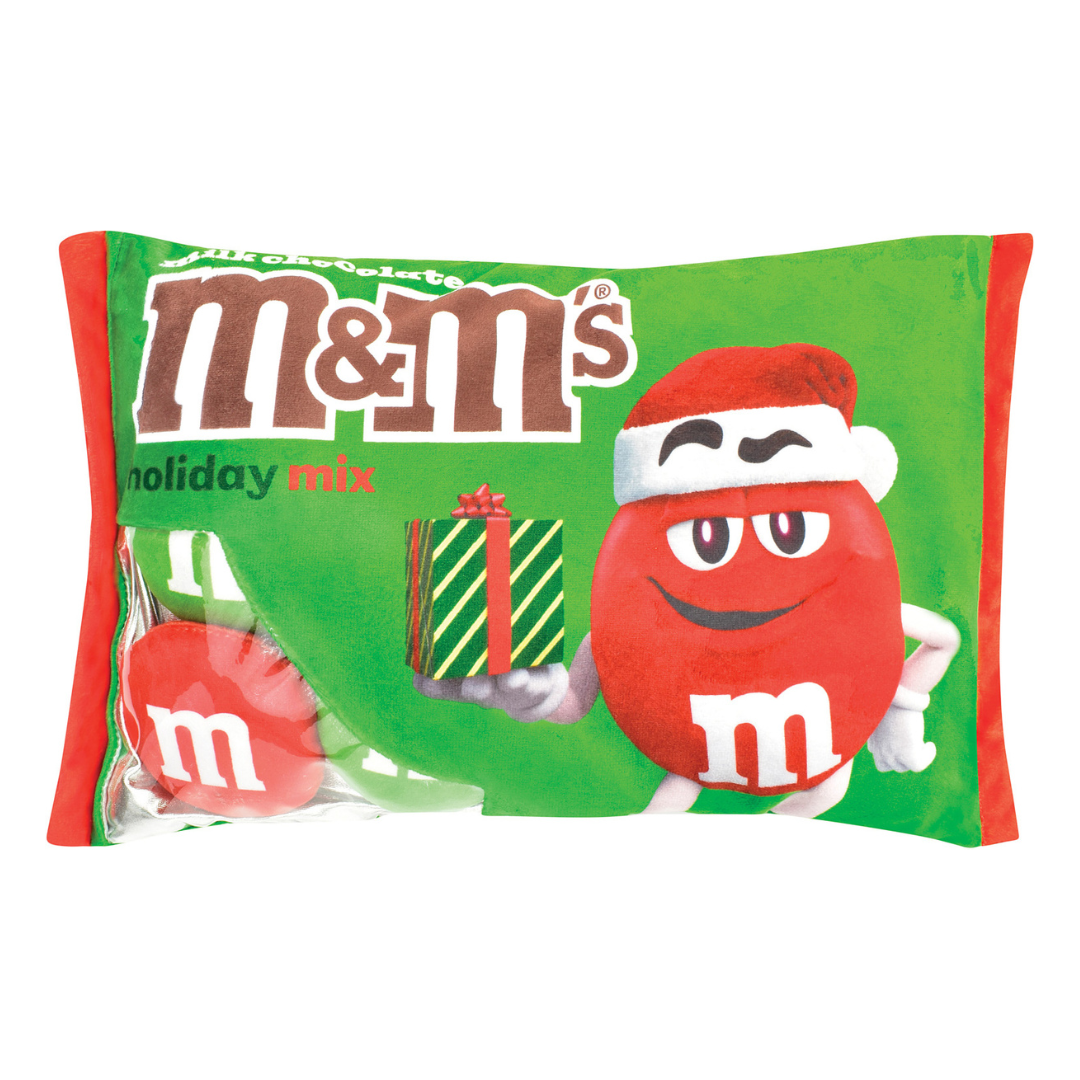 Holiday Red M&amp;M Pkg Plush