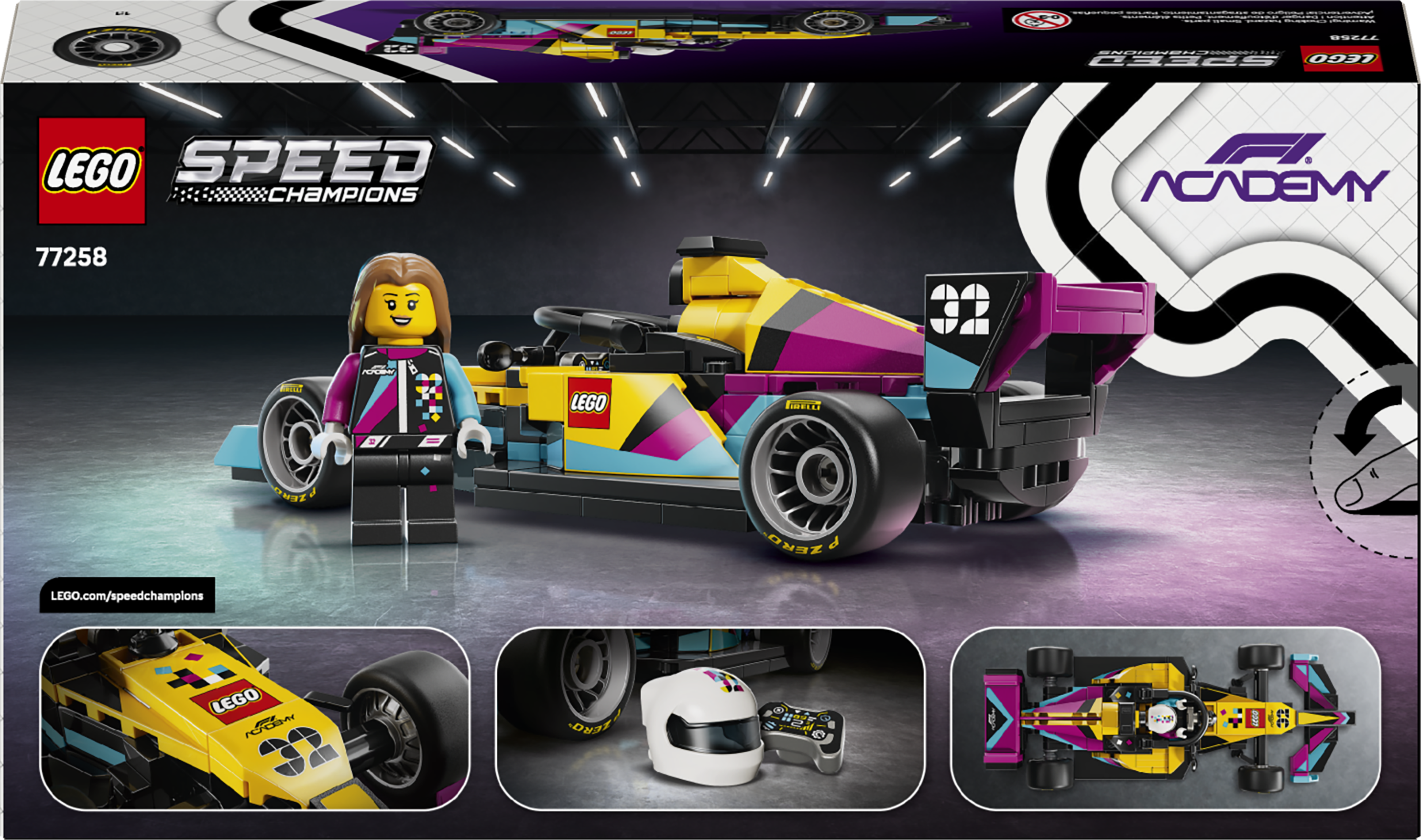 77258 LEGO&reg; Speed Champions F1 ACADEMY&trade; LEGO&reg; Race Car