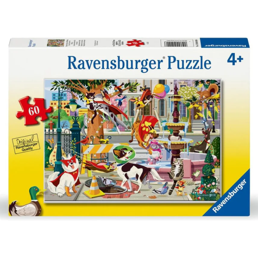 Super Dogs to the Rescue 60pc Puzzle