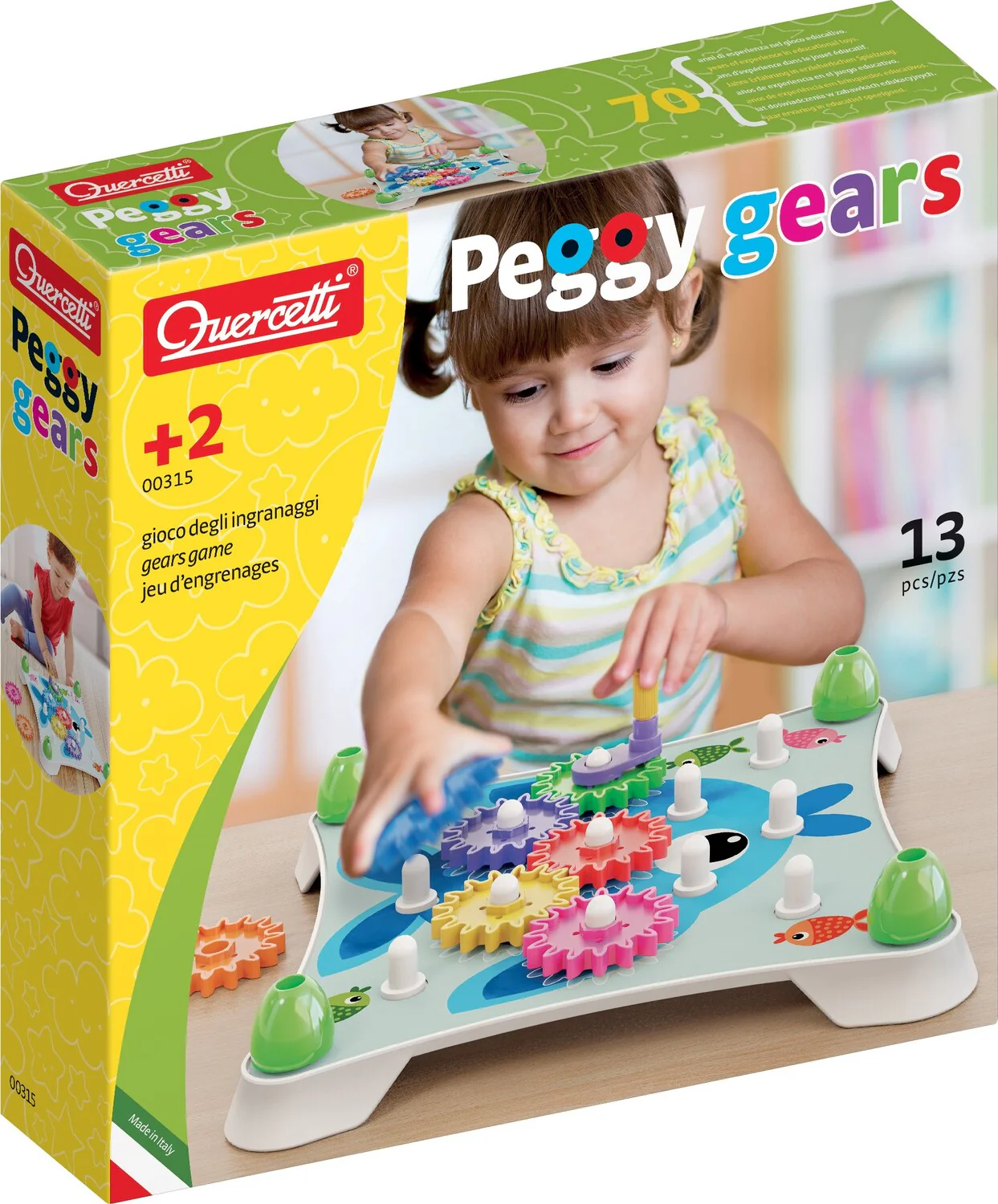 Quercetti: Peggy Gears