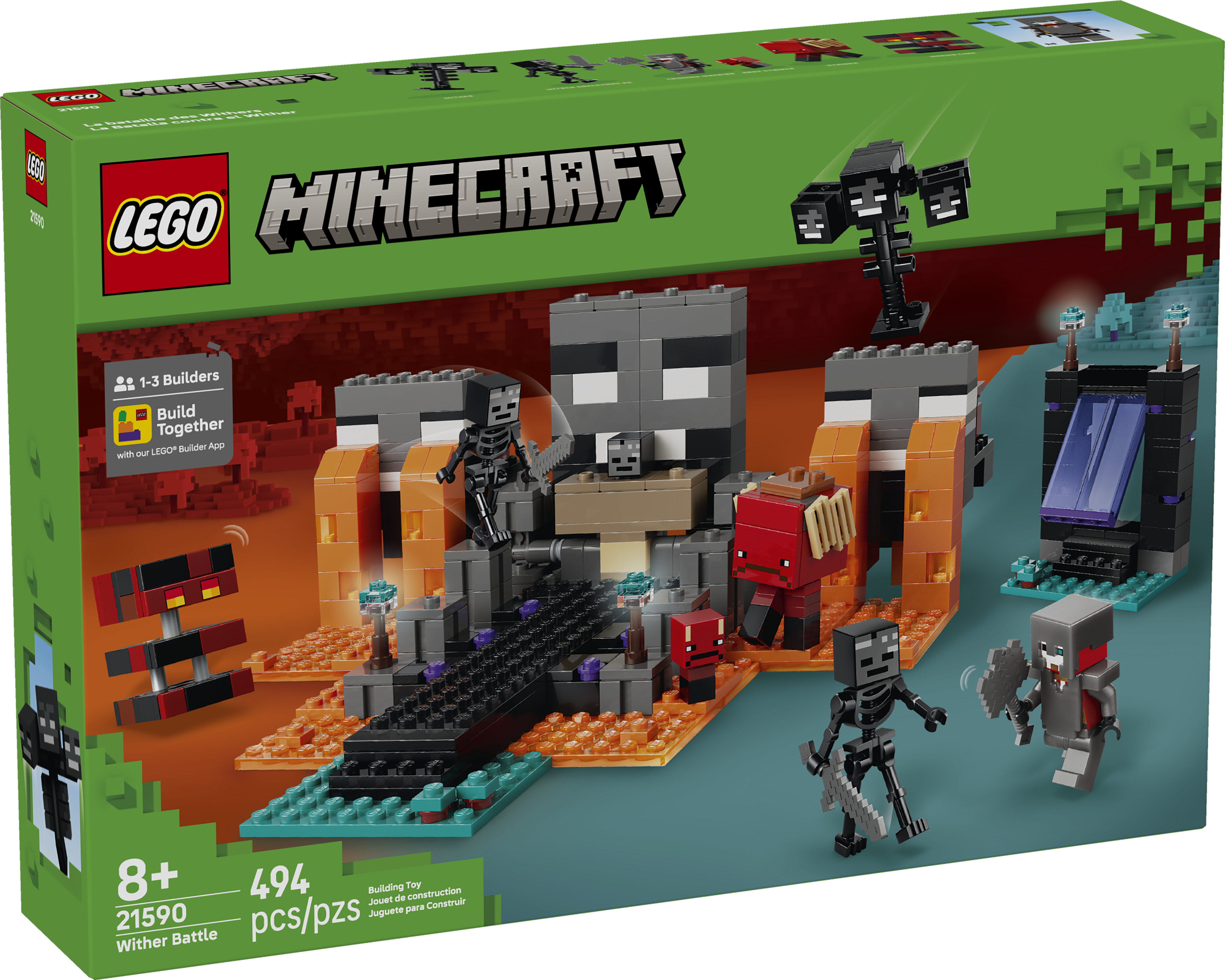21590LEGO&reg; Minecraft&reg; Wither Battle