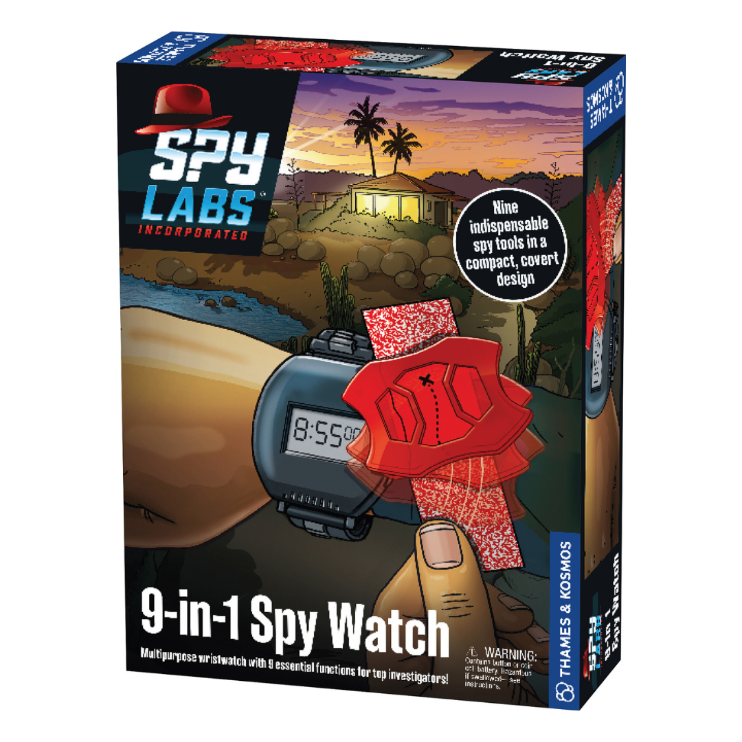 Spy Labs: 9-in-1 Spy Watch