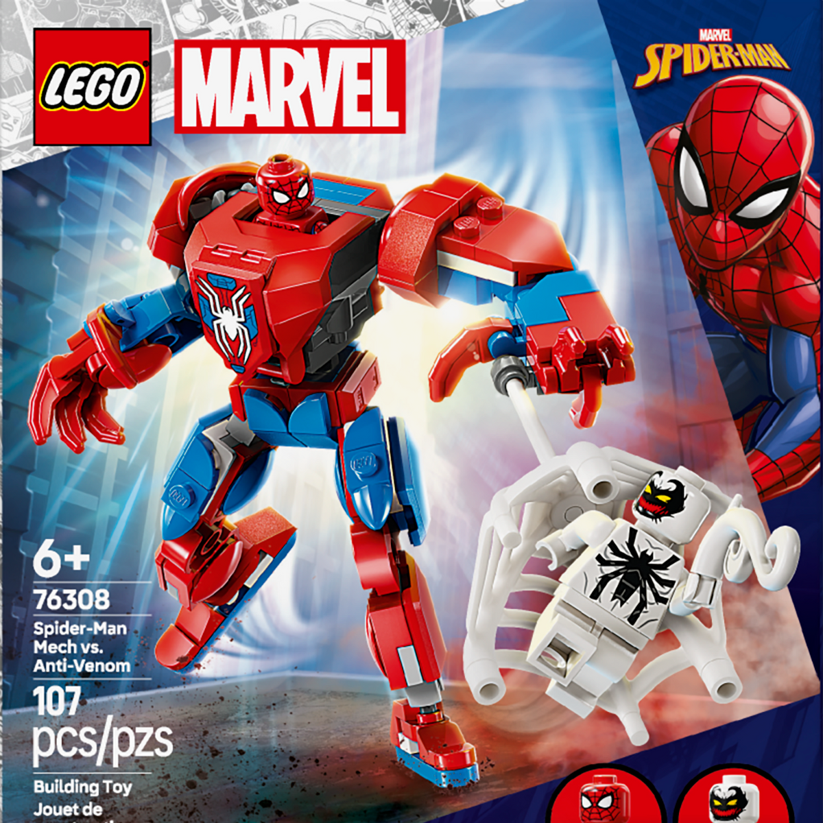 LEGO® Marvel Spider-Man Mech vs. Anti-Venom 76308 — Snapdoodle