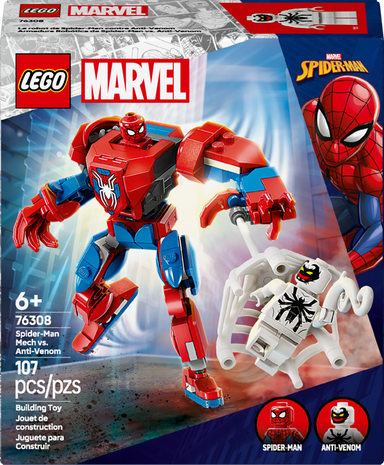 LEGO&reg; Marvel Spider-Man Mech vs. Anti-Venom 76308