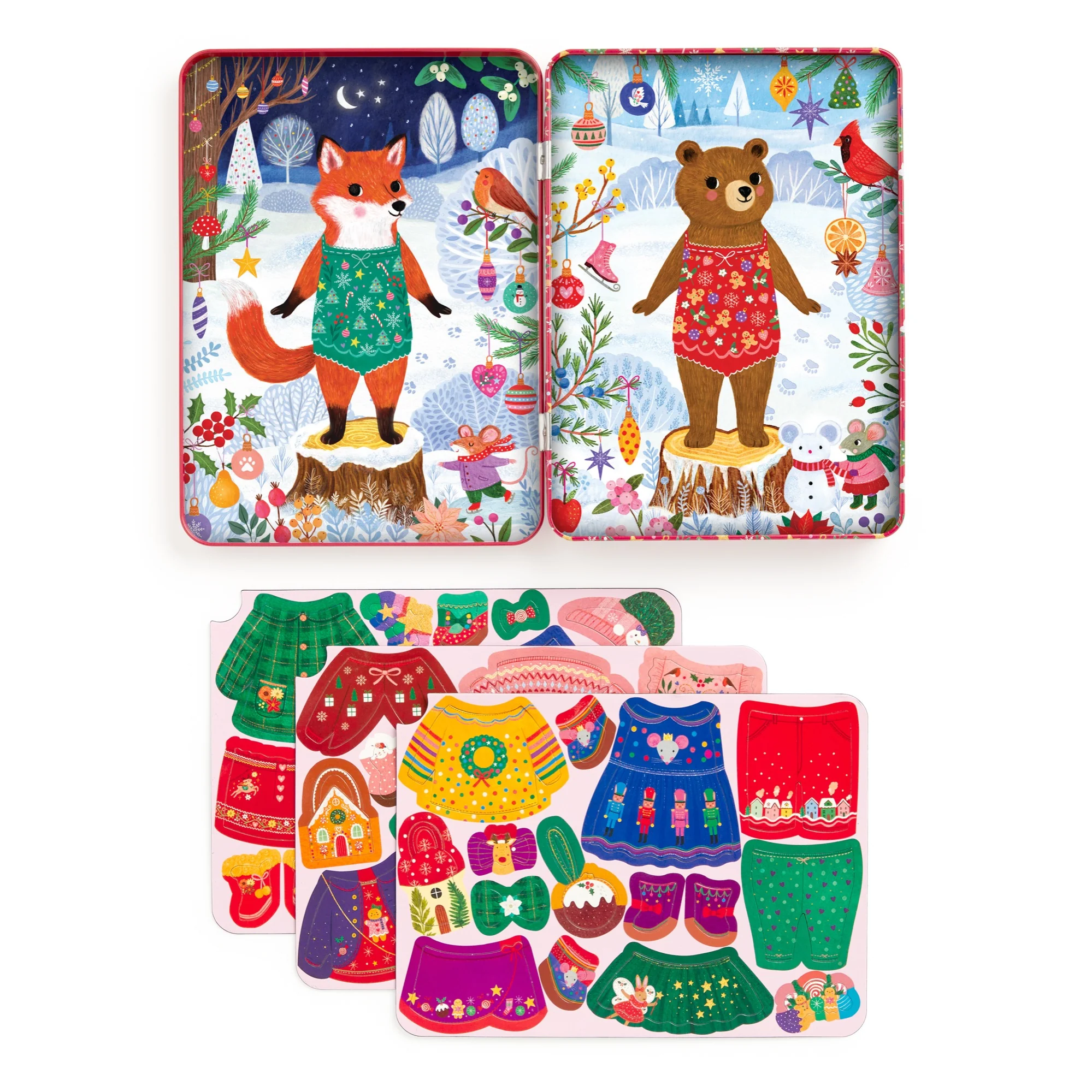 Merry Woodland Magnetic Dress Up Set