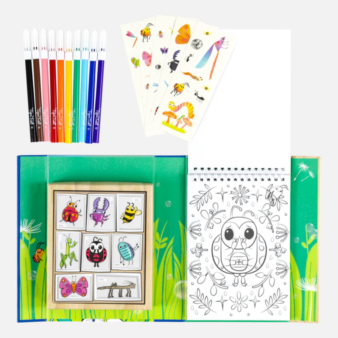 Coloring Set Backyard Bugs