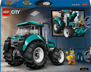 LEGO&reg; City Tractor Farm Toy Building Set and Minifigure 60498