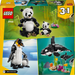 LEGO&reg; Creator 3in1 Wild Animals: Panda Family 31165