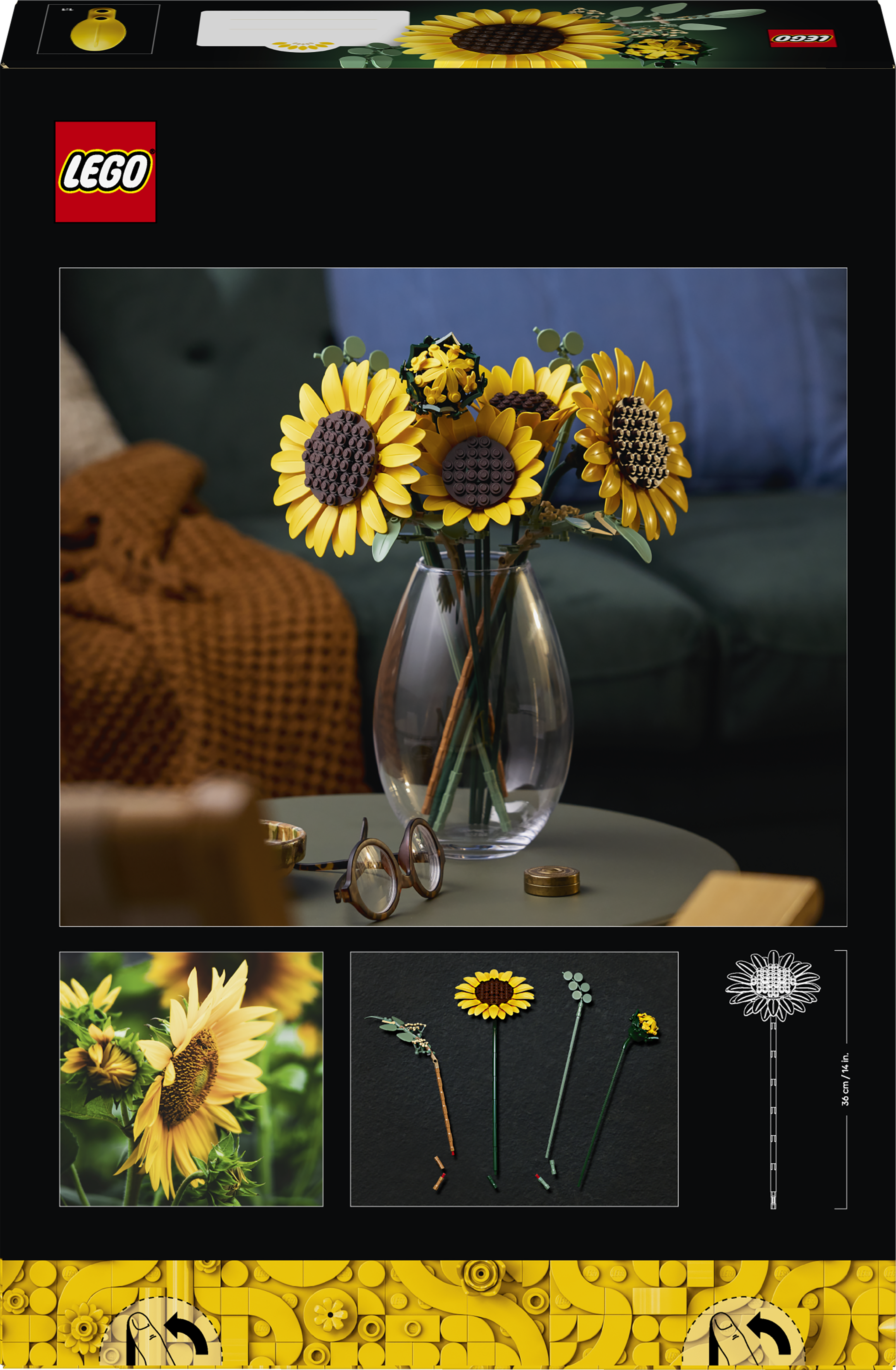 11502 LEGO&reg; Botanicals Sunflower Bouquet