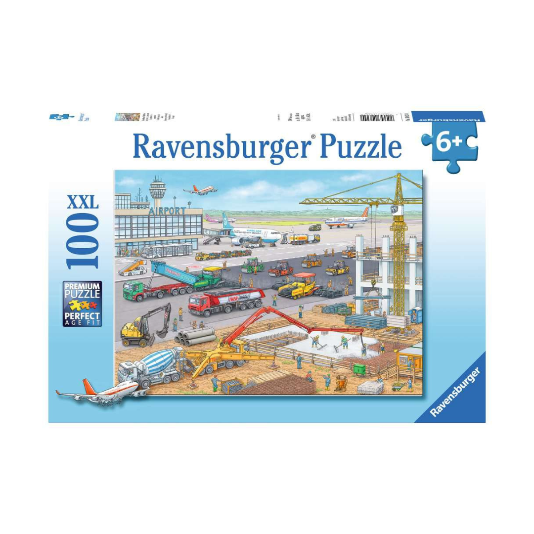 Construction at the Airport 100pc Puzzle