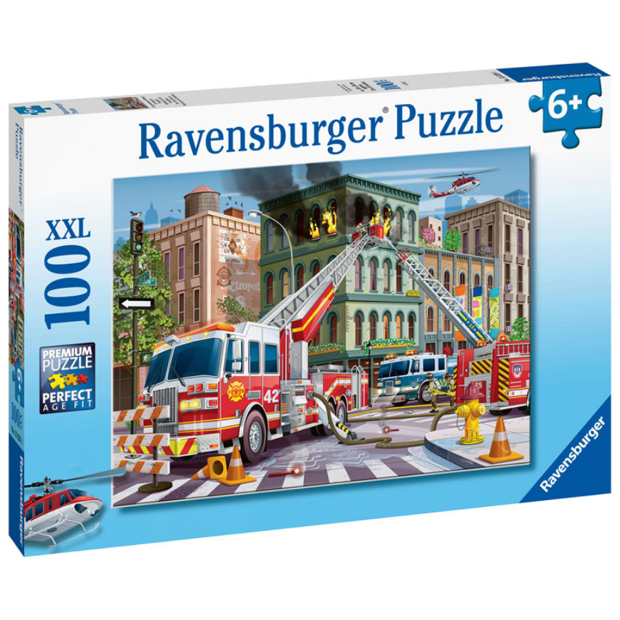 Fire Truck Rescue 100pc Puzzle