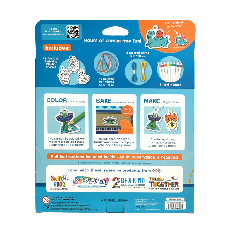 Deluxe Shrink-its! DIY Shrink Art Kit