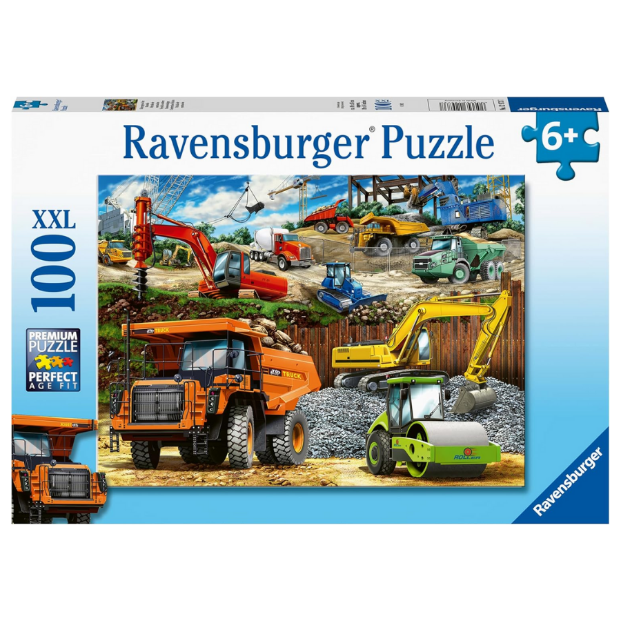 Construction Vehicles 100pc Puzzle