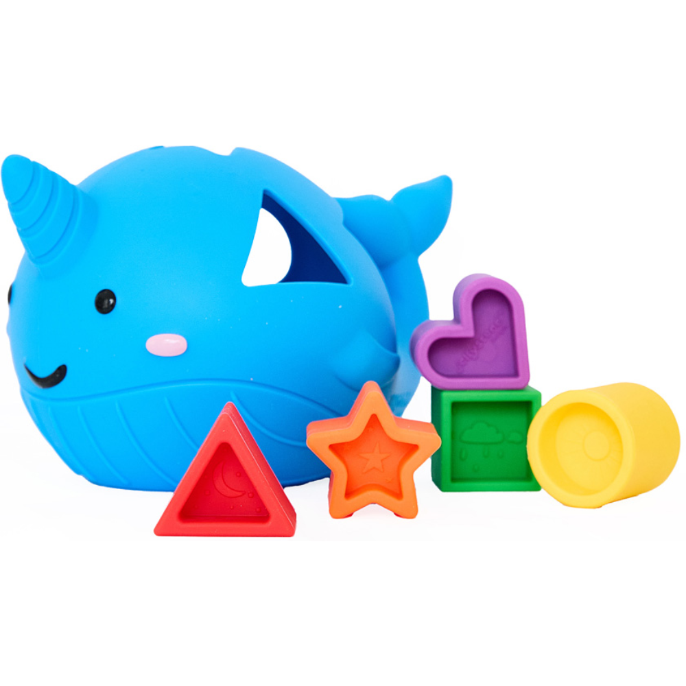 Narwhal Shape Sorter