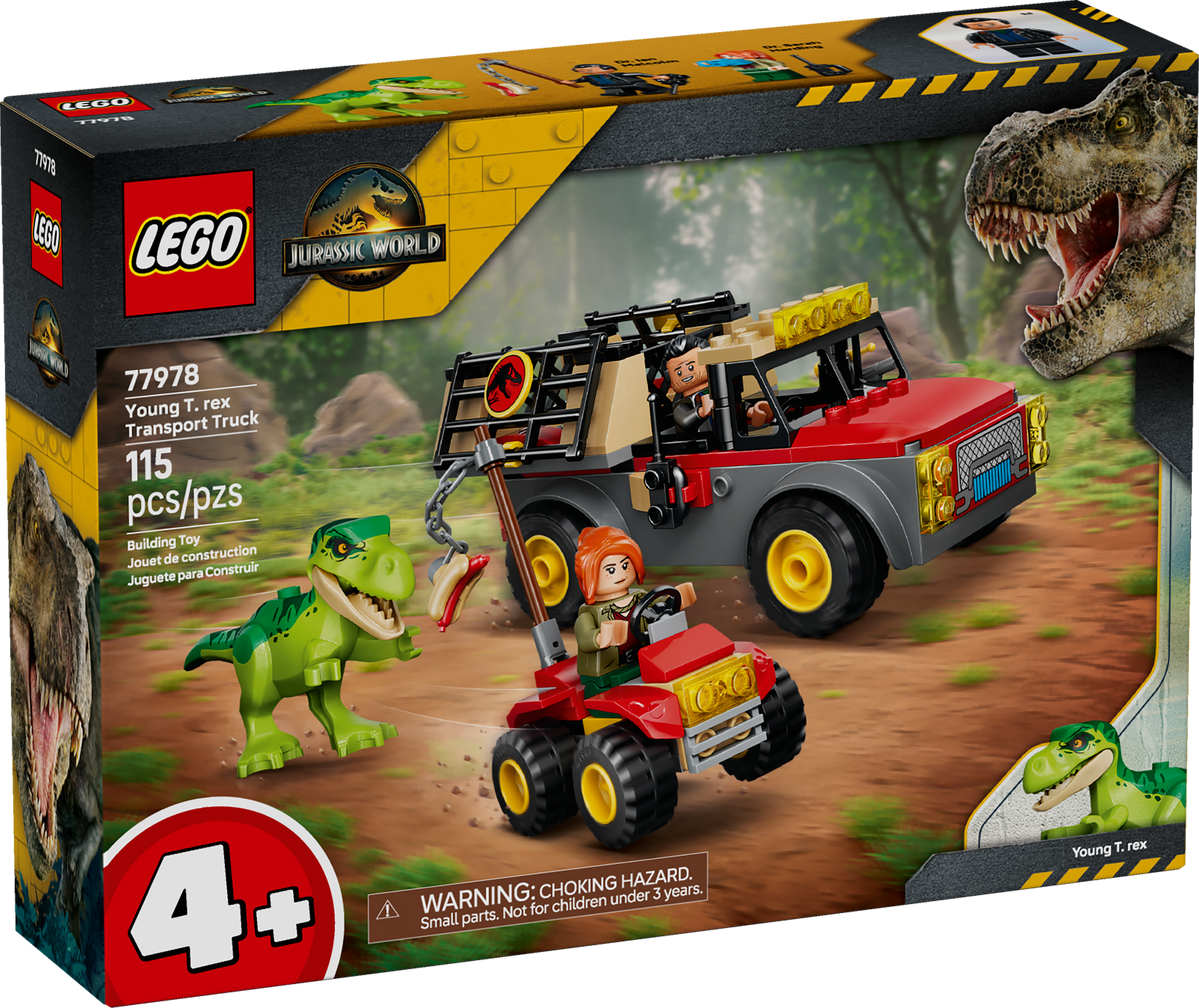 77978 LEGO® Jurassic World Young T. rex Transport Truck — Snapdoodle ...