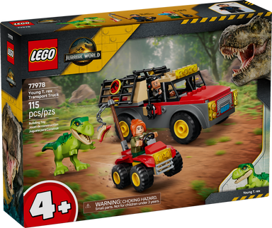 77978LEGO&reg; Jurassic World Young T. rex Transport Truck