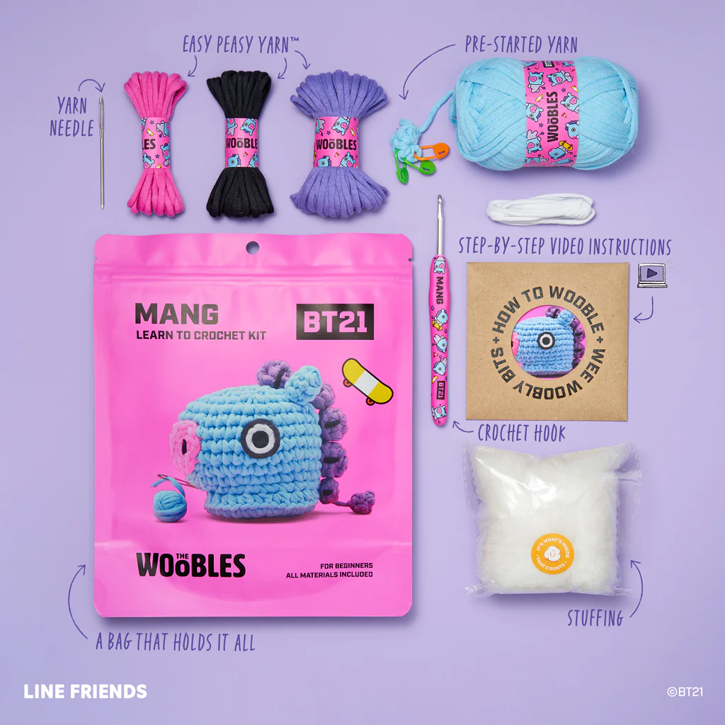 BT21 MANG Crochet Kit