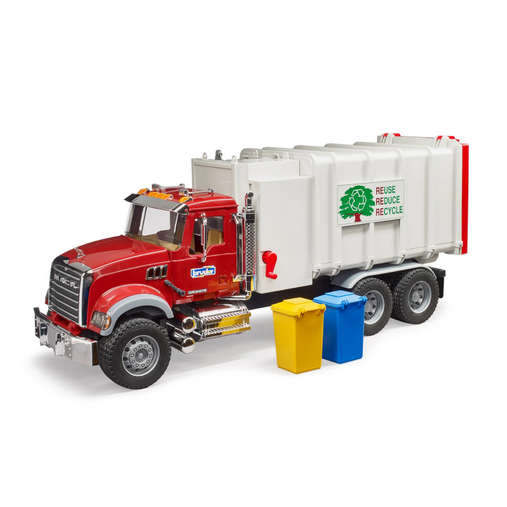 MACK Side Loading Garbage Truck — Snapdoodle Toys & Games