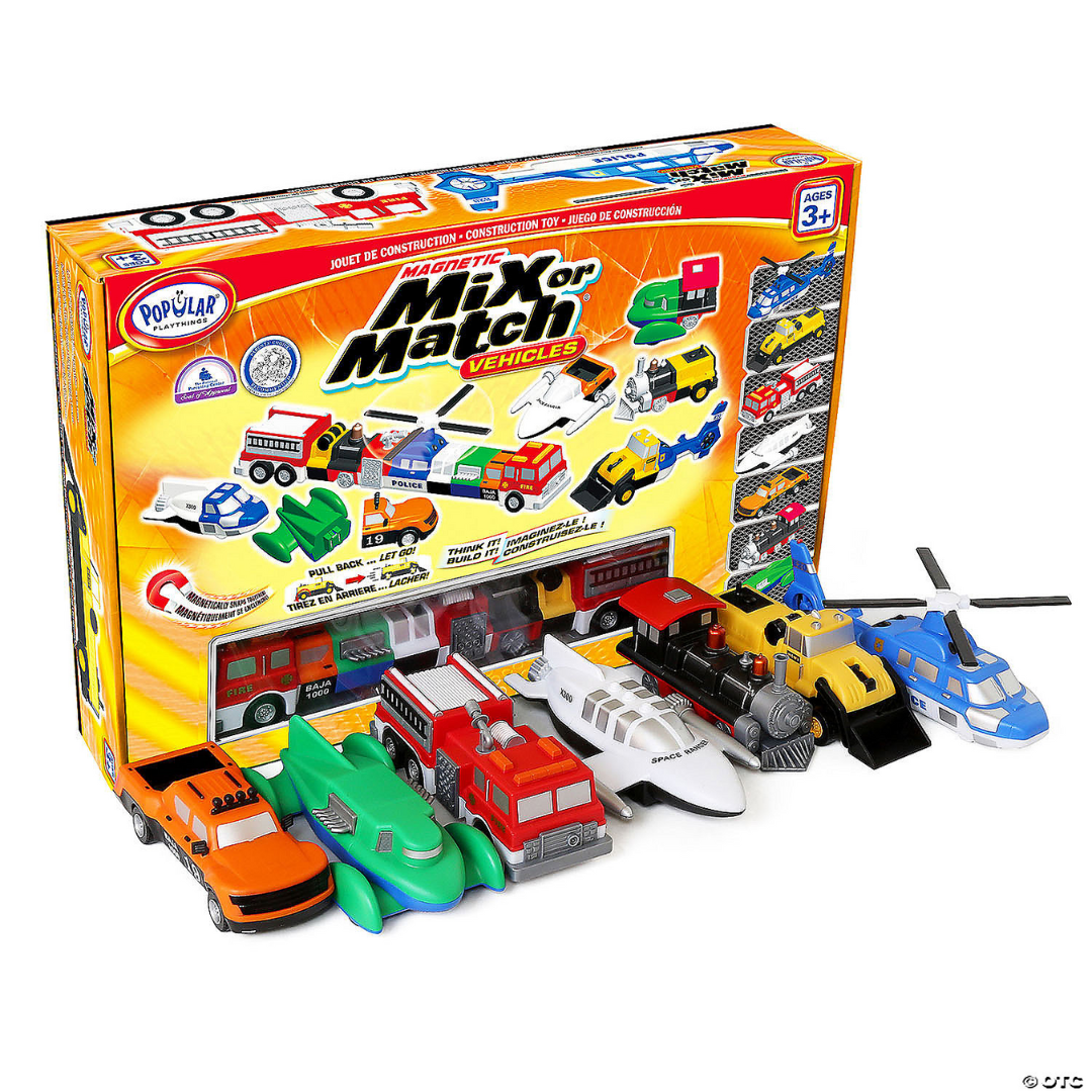 Magnetic Mix or Match Vehicles Deluxe 2