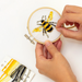 Mini Cross Stitch EmbroideryKit - Bee