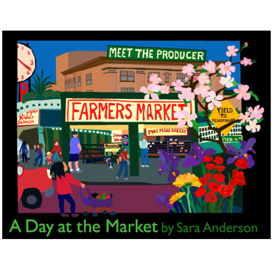 A Day At The Market Sara Anderson