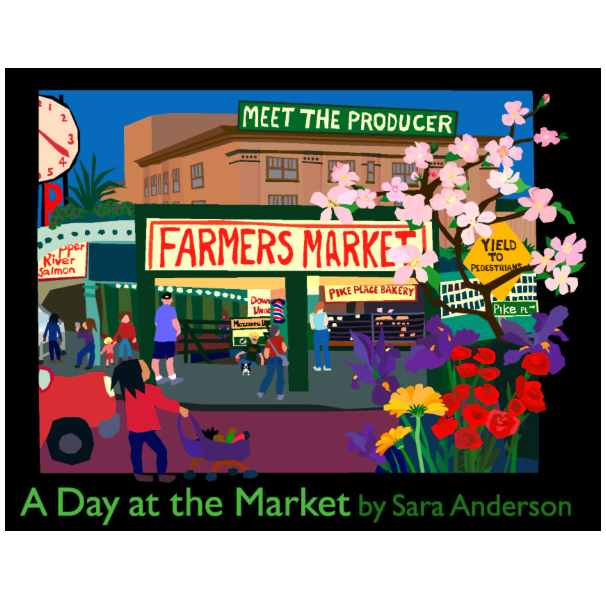 A Day At The Market Sara Anderson