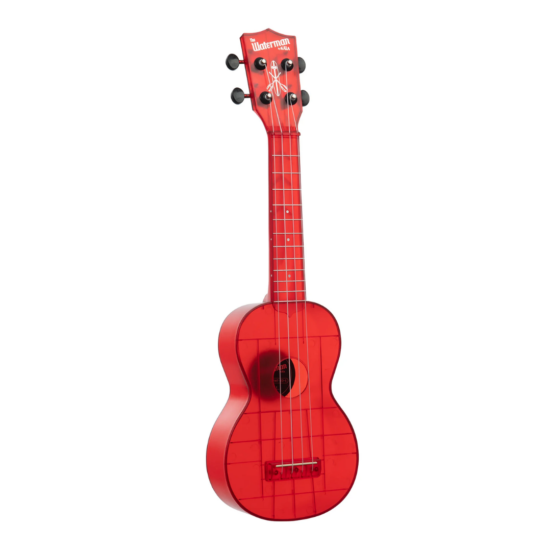 Waterman Soprano Ukulele - Maritime Red