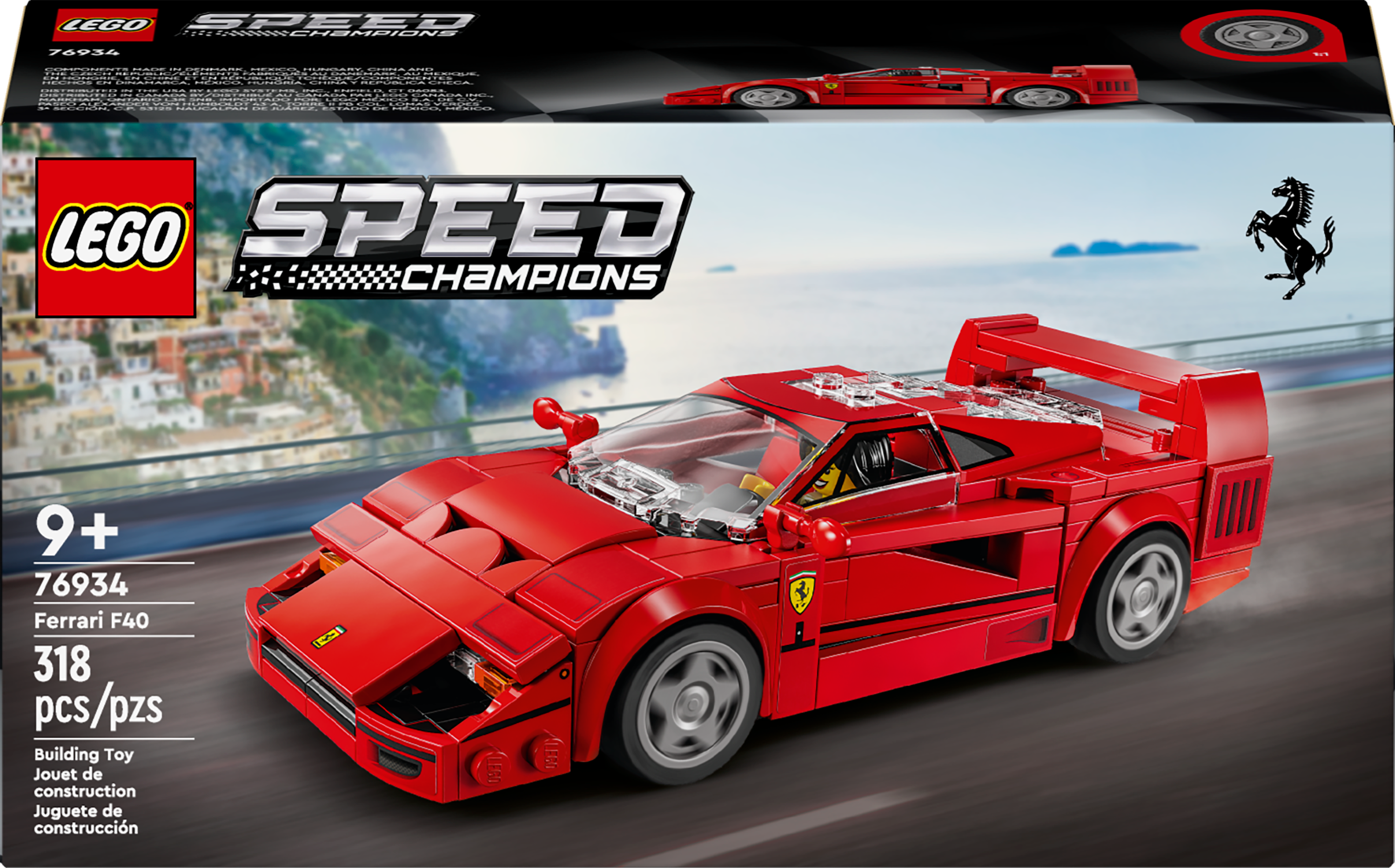 LEGO&reg; Speed Champions Ferrari F40 Supercar 76934