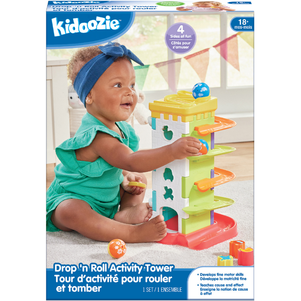 Drop 'n Roll Activity Tower — Snapdoodle Toys & Games