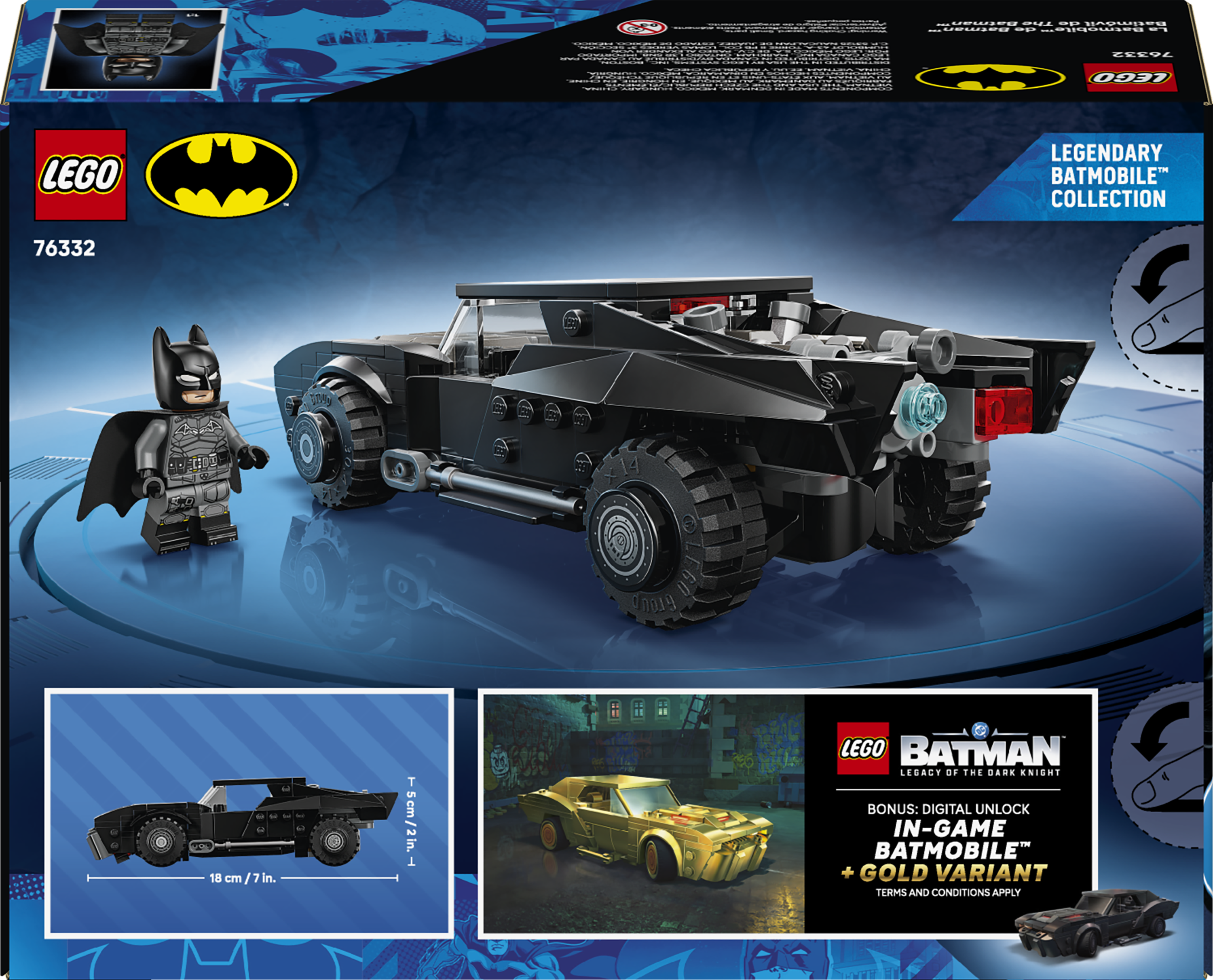 76332 LEGO&reg; DC Batman&trade;: The Batman&trade; Batmobile&trade;