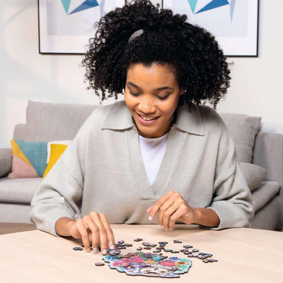 Colorful Fox Wood 150pc Puzzle