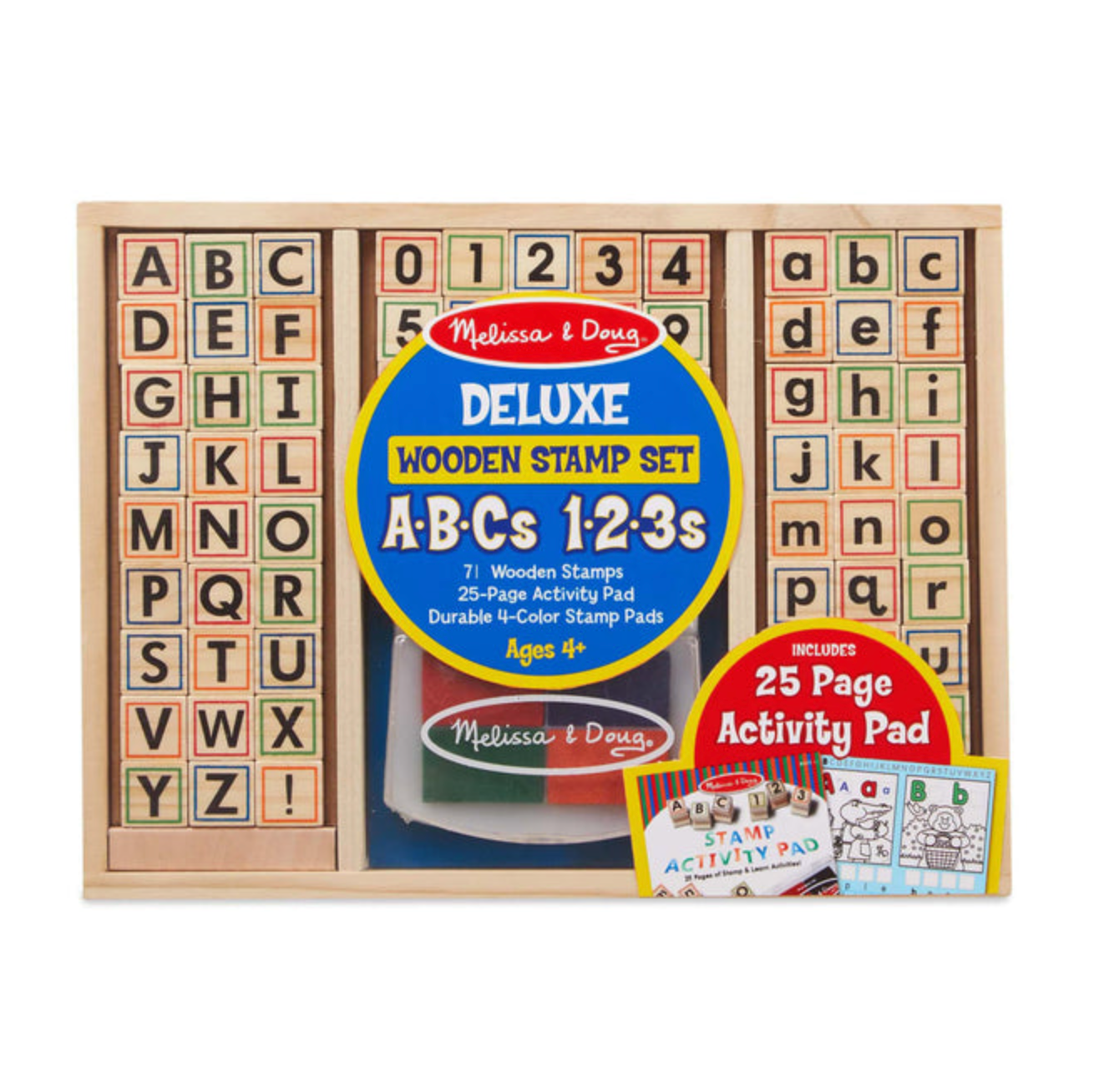 Deluxe ABCs &amp; 123s Stamp Set