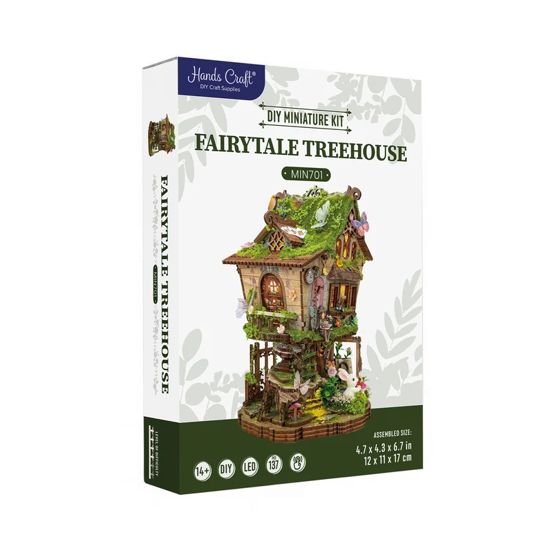 DIY Miniature Kit Fairytale Tree House