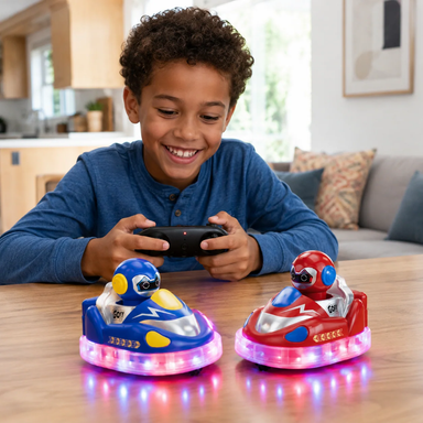 Lumezoom Glow Crasherz RC Bumper Cars