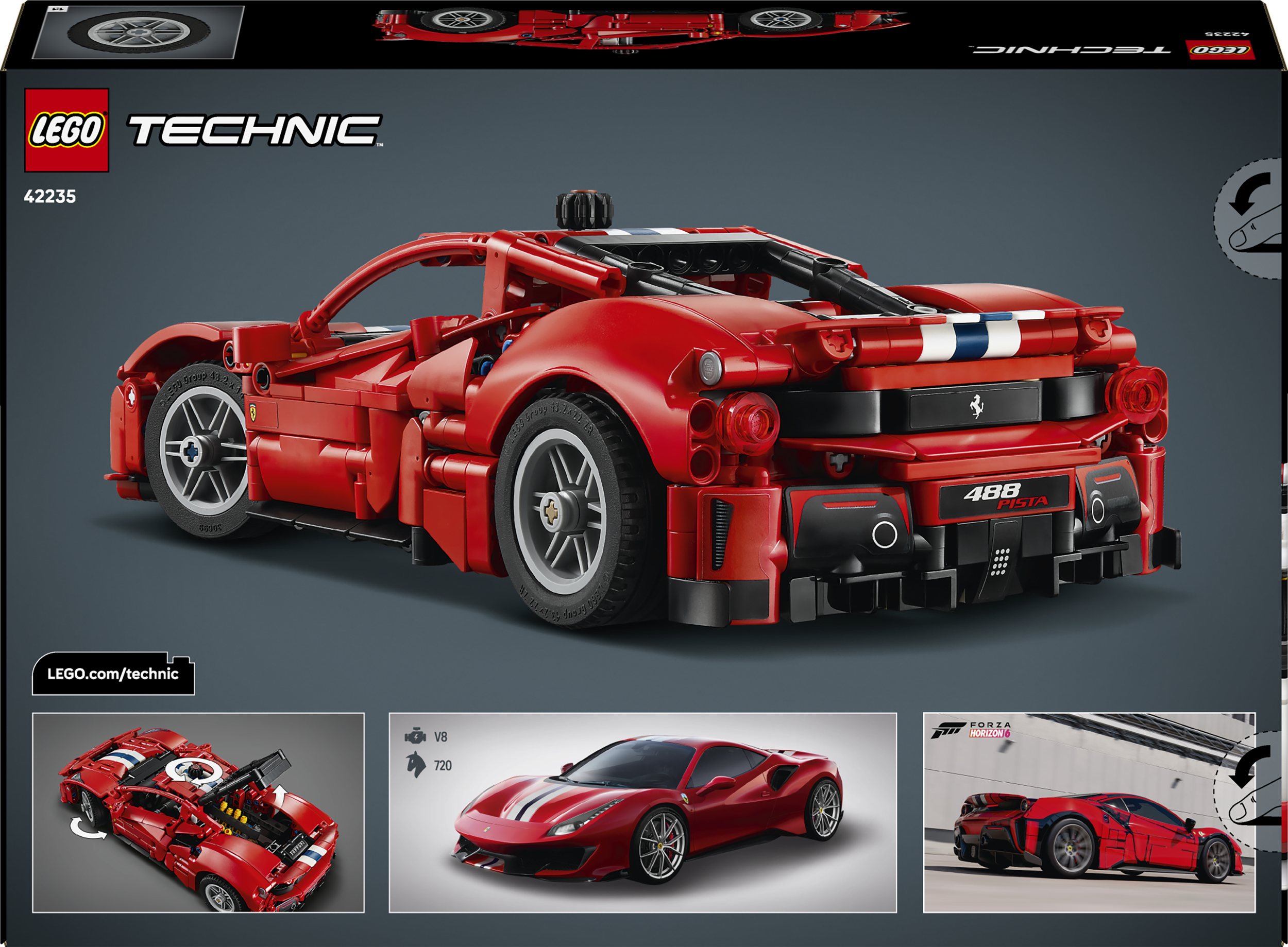 42235 LEGO&reg; Technic&trade; Ferrari 488 Pista Car