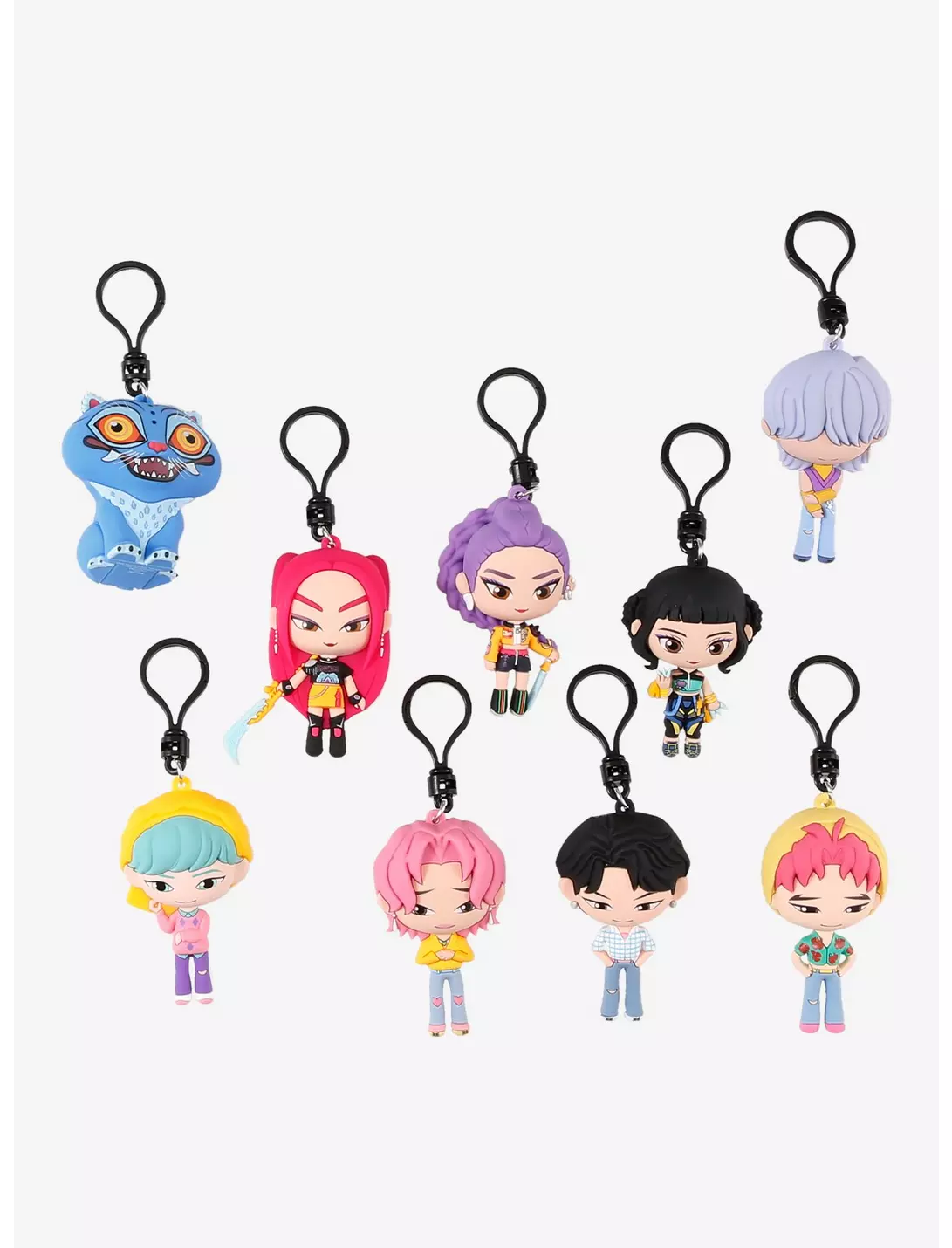 KPop Demon Hunter Series 1 3D Foam Bag Clip Blind Bag