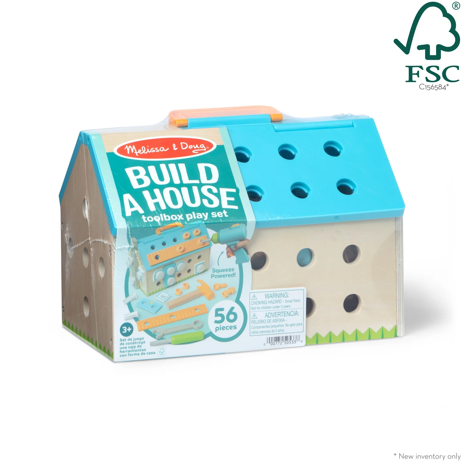 Build A House Tool Box Playset