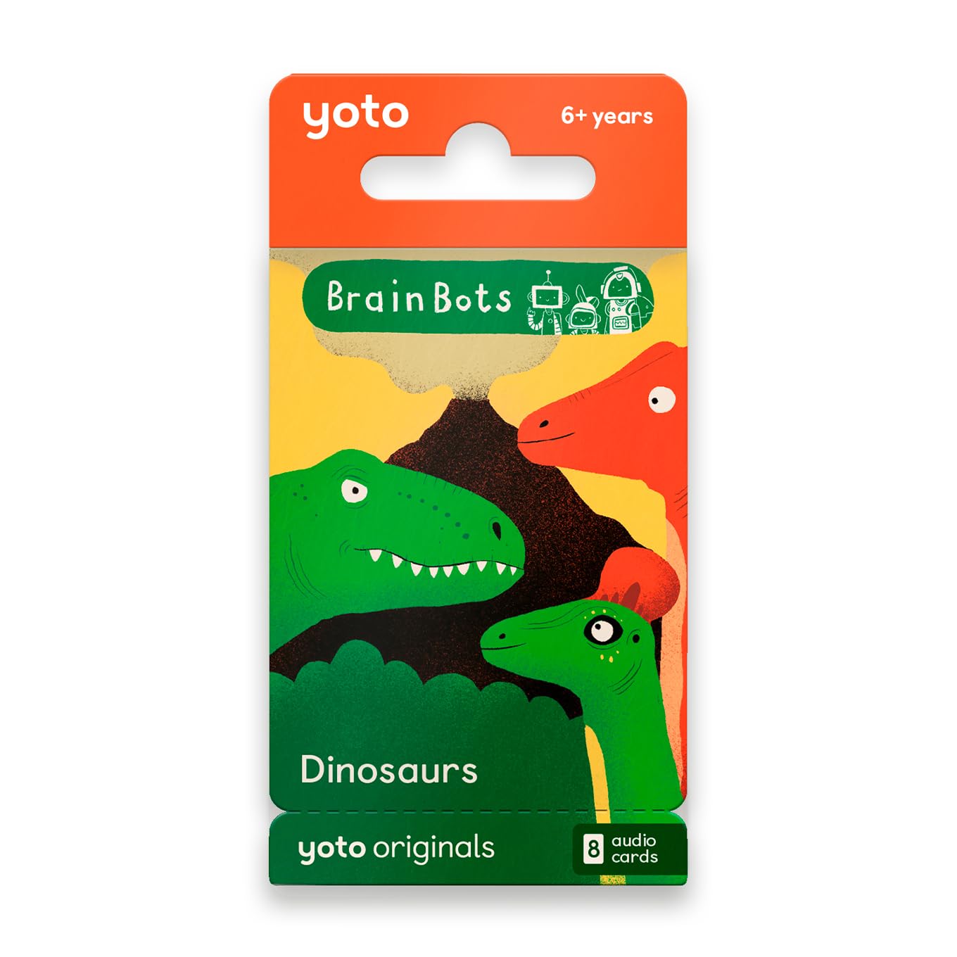 Yoto Card: BrainBots - Dinosaurs