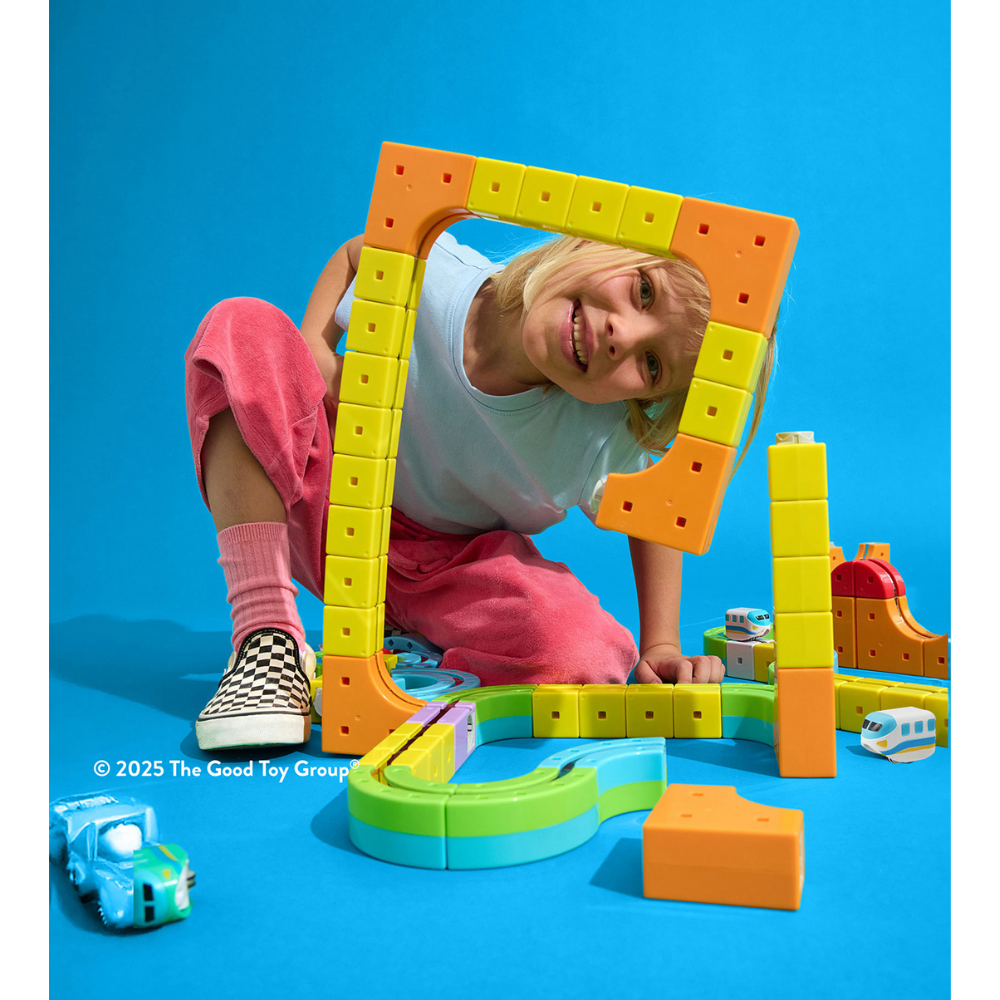 Rail Cube: Magnetic Monorail Deluxe Set