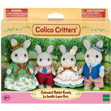 Calico Critter Cottontail Rabbit Family